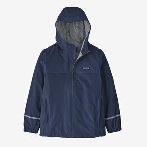 Patagonia Kids' Torrentshell Rain Jacket Navy | Size XXL 16-18